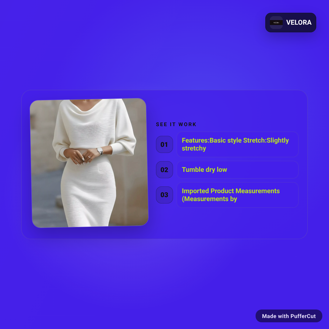 Cowl Neck Knit Bodycon Midi Dress ad video